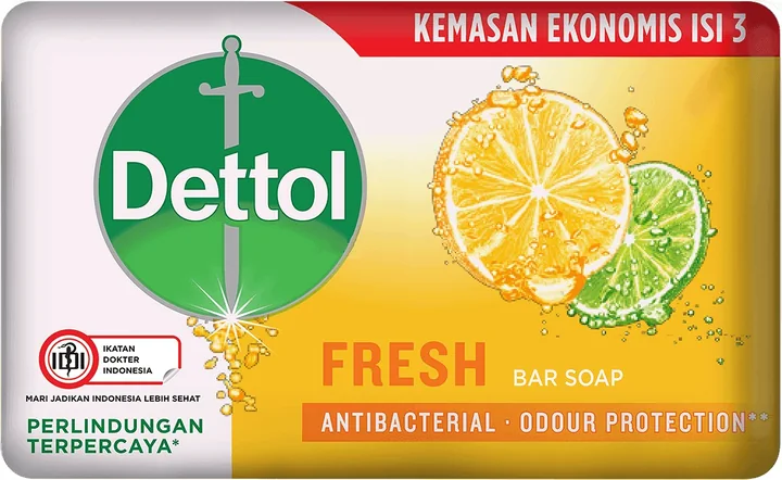 Dettol Soap Fresh, 48 × 3 × 100 g