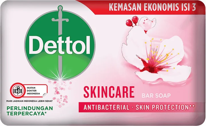 Dettol Soap Skincare, 48 × 3 × 100 g