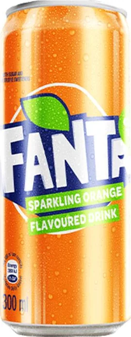 Fanta Soft Drink Can, 24 × 330 ml