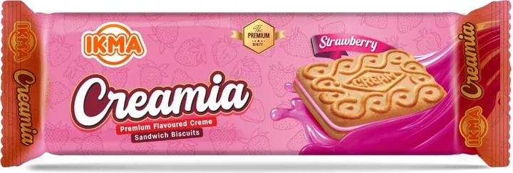IKMA Creamia Strawberry Cream Biscuits