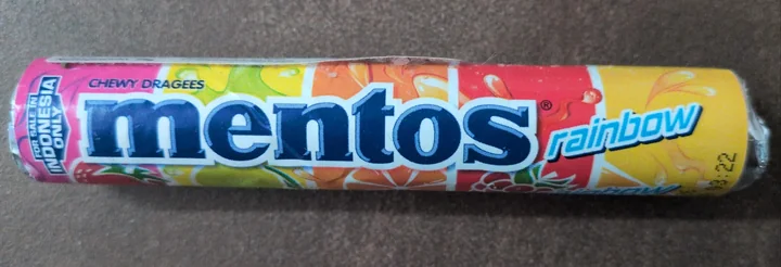 Mentos Candy Roll Rainbow, 18 × (14 × 29.7 g)