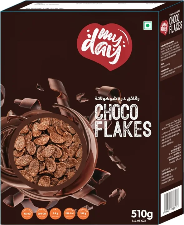 My Day Choco Flakes, 12 × 510 g