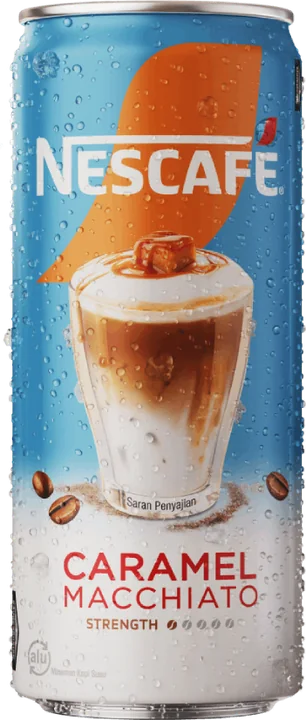 Nescafé Drink Can - Caramel Macchiato, 24 × 220 ml