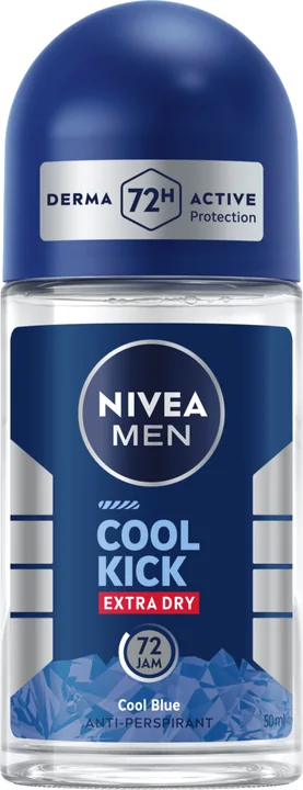 Nivea Deo Roll On - Cool Kick (Men), 24 × 50 ml