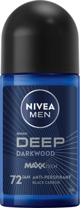 Nivea Deo Roll On - Deep (Men), 24 × 50 ml