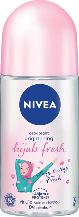 Nivea Deo Roll On - Hijab Fresh (Women), 24 × 50 ml