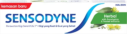 Sensodyne Toothpaste Herbal, 72 × 100 g
