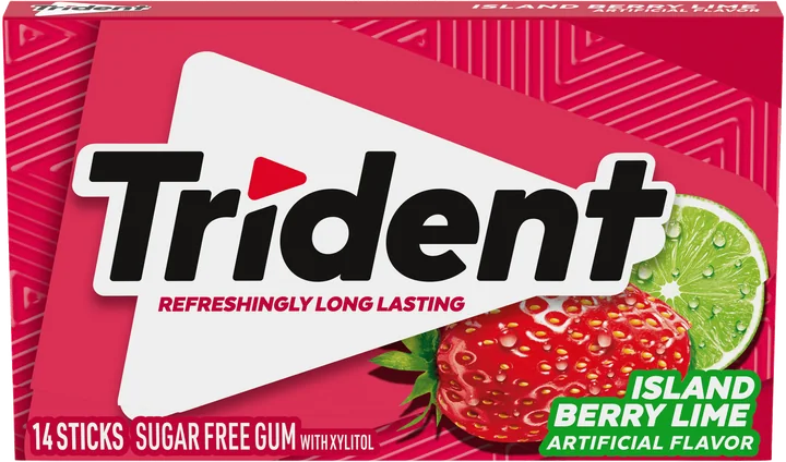 Trident Berry Lime 14 Sticks, 12 × 12