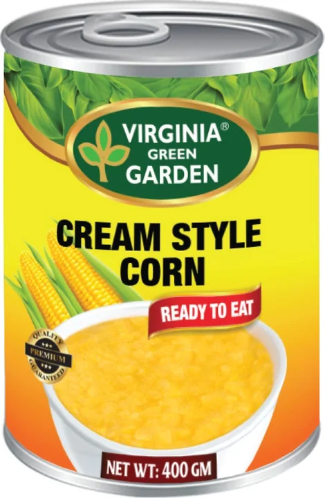 Virginia Green Garden Cream Style Corn, 12 × 425 g