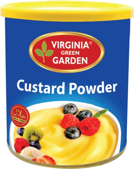 Virginia Green Garden Custard Powder (Easy Open), 24 × 350 g