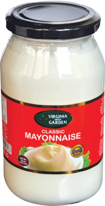 Virginia Green Garden Mayonnaise - Glass, 12 × 16 oz