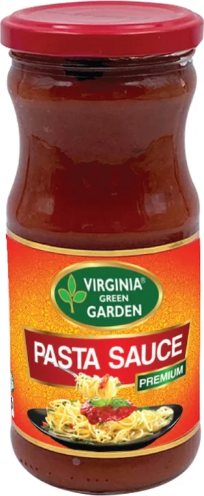 Virginia Green Garden Pasta Sauce - Glass, 12 × 370 g