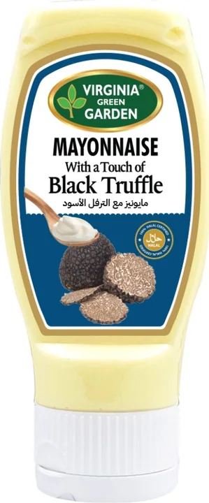Virginia Green Garden Truffle Mayonnaise Upside Down, 12 × 325 g